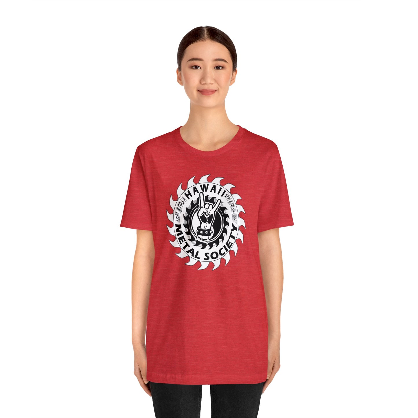 Hawaii Metal Society Unisex Jersey Short Sleeve Tee