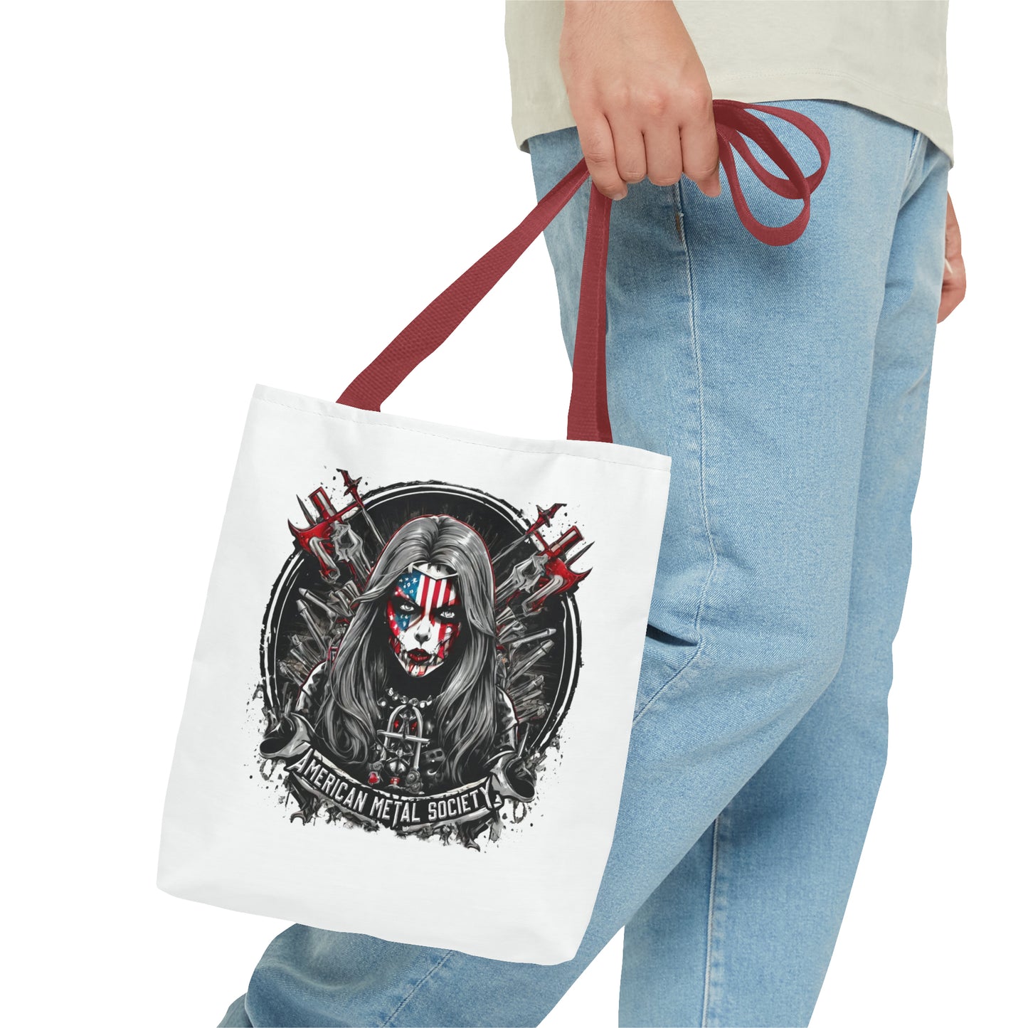 American Metal Society Tote Bag (AOP)