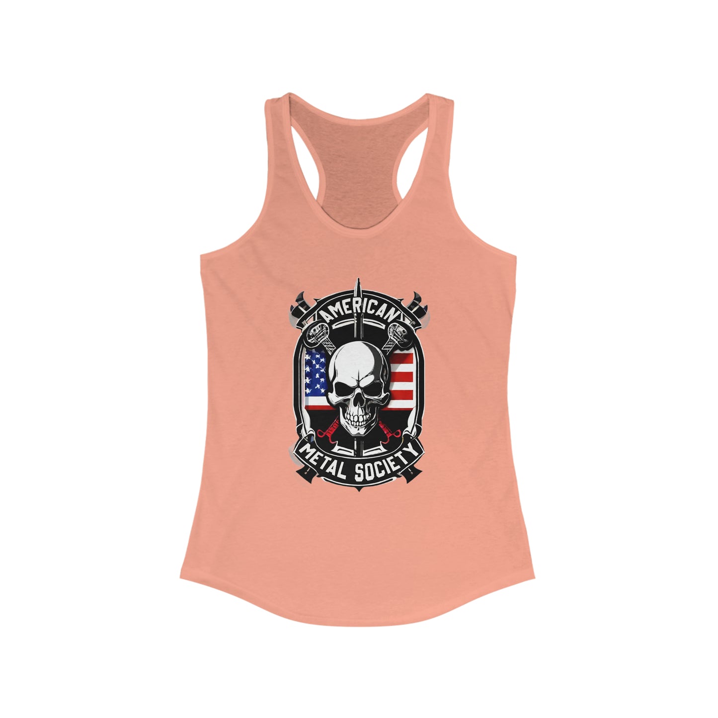 American Metal Society Women's Ideal Racerback Tank