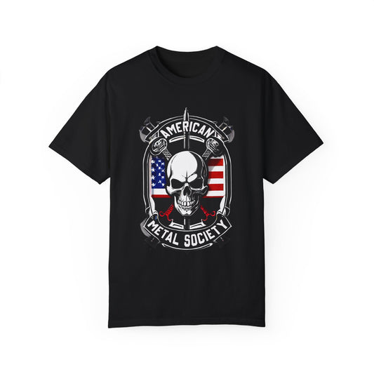 American Metal Society Unisex Garment-Dyed T-shirt