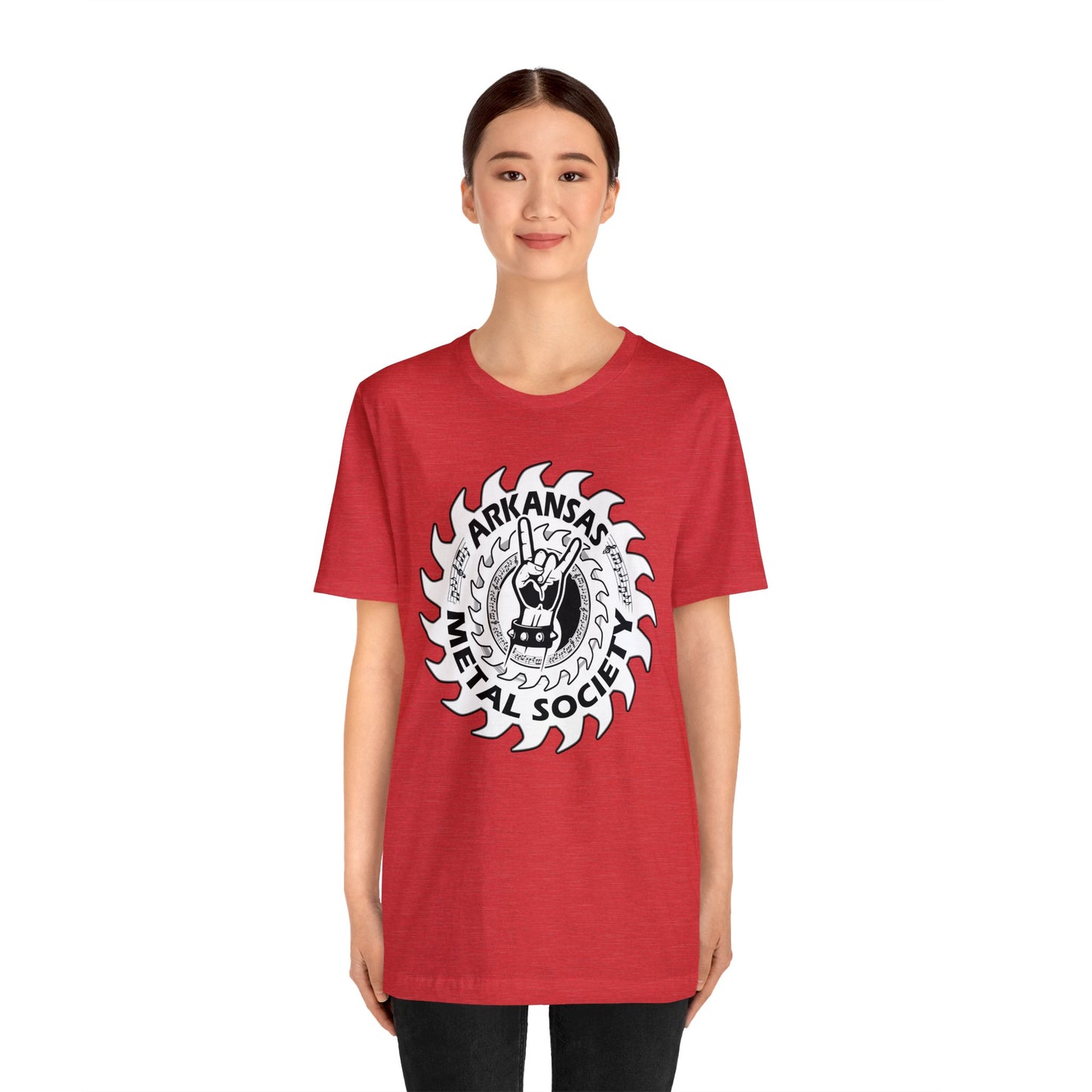 Arkansas Metal Society Unisex Jersey Short Sleeve Tee