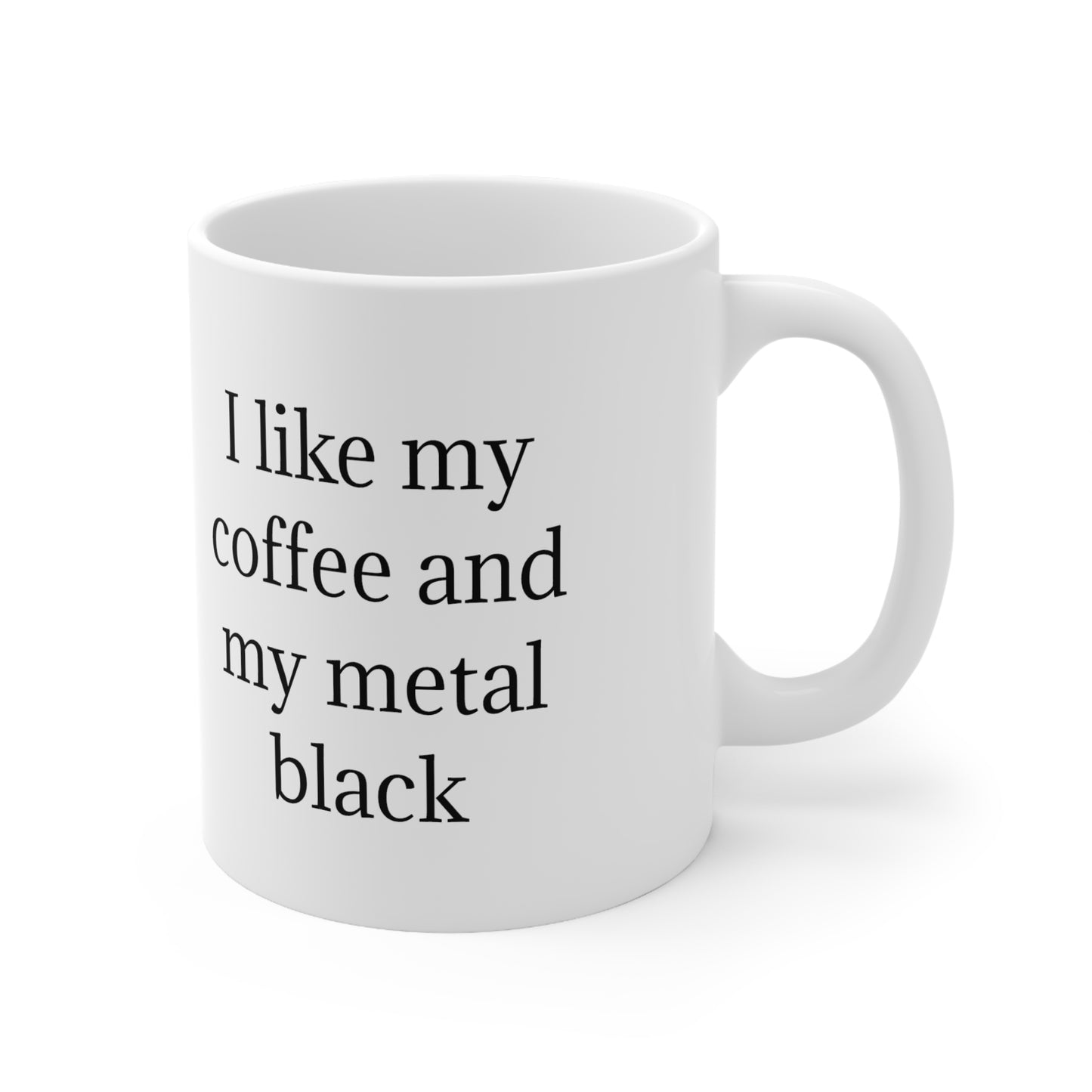 Alabama Metal Society Ceramic Coffee Cups, 11oz, 15oz