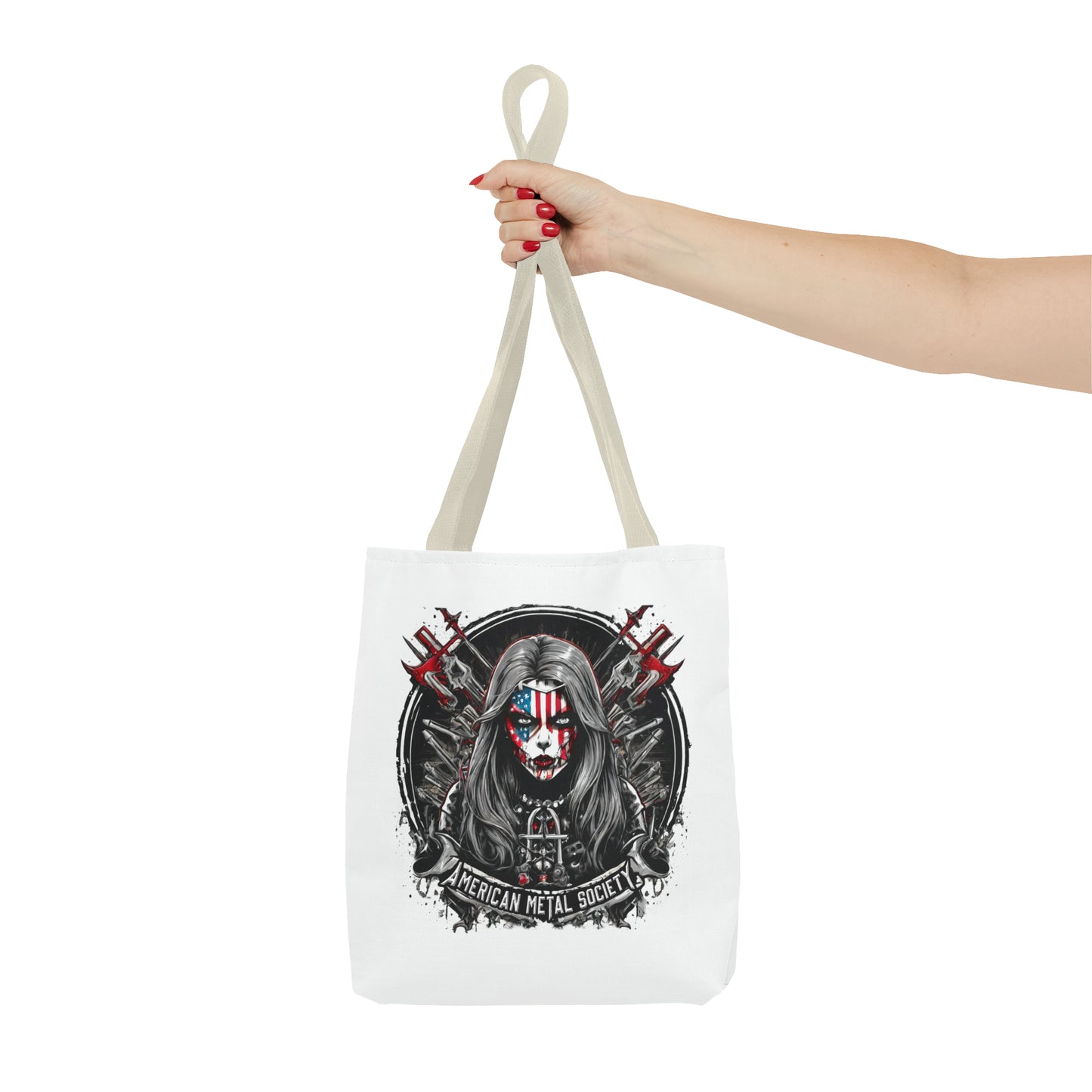 American Metal Society Tote Bag (AOP)