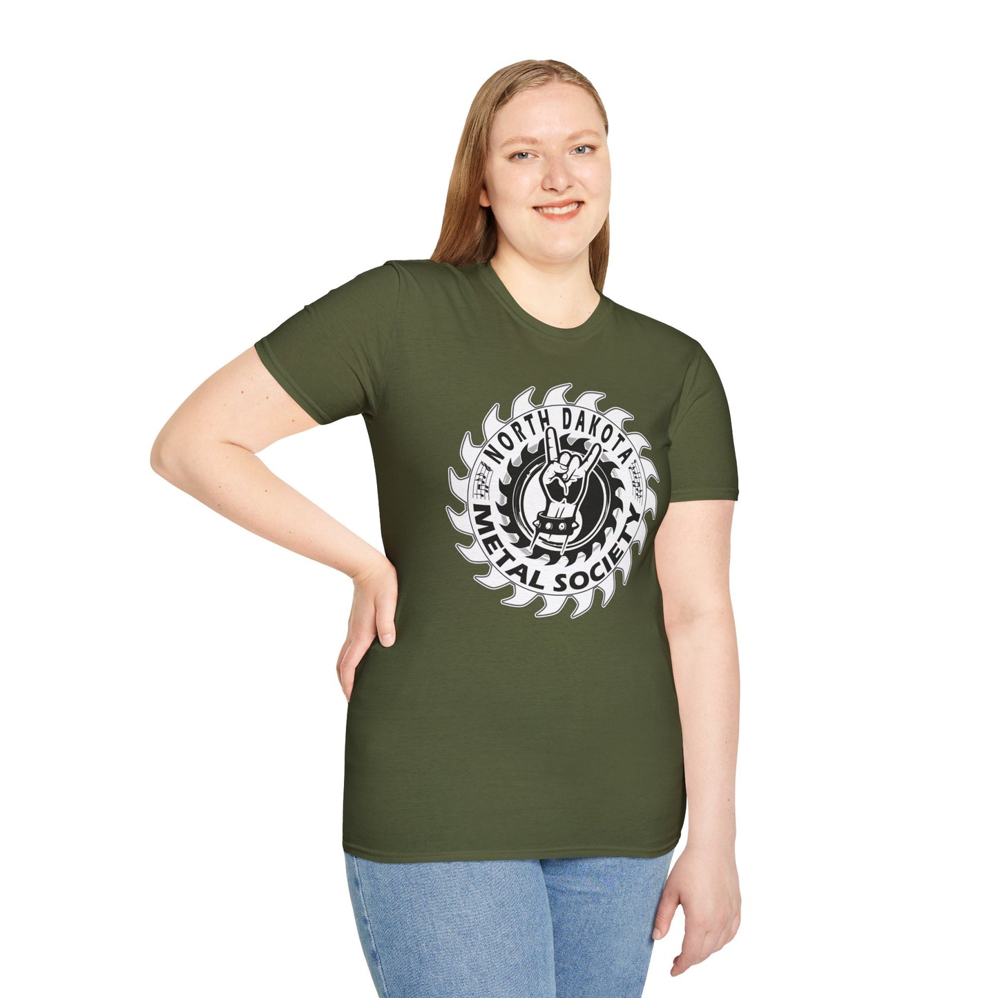 North Dakota Metal Society Unisex Soft style T-Shirt