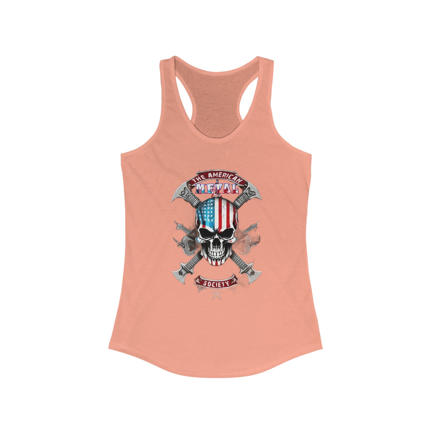 American Metal Society Women's Ideal Racerback Tank