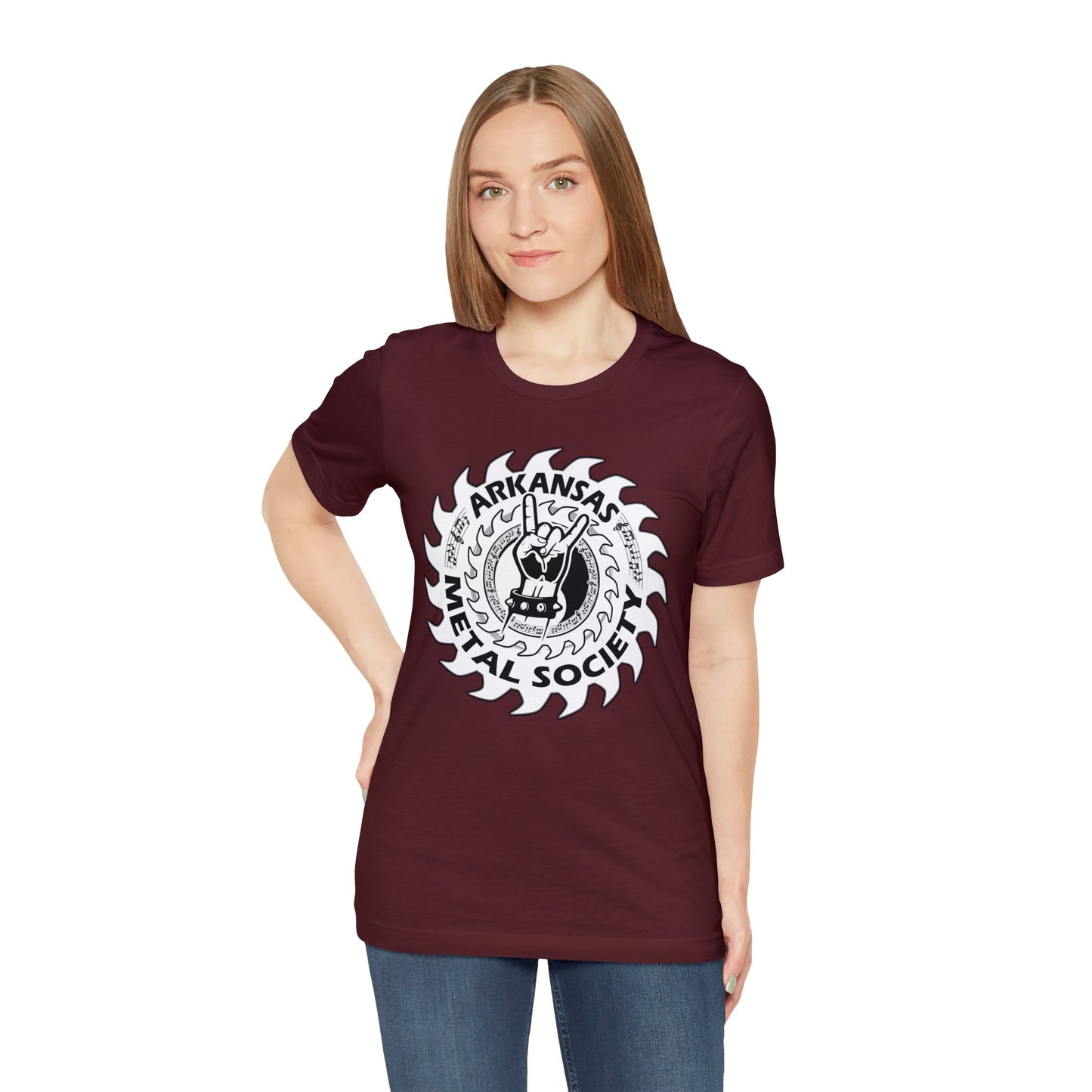 Arkansas Metal Society Unisex Jersey Short Sleeve Tee