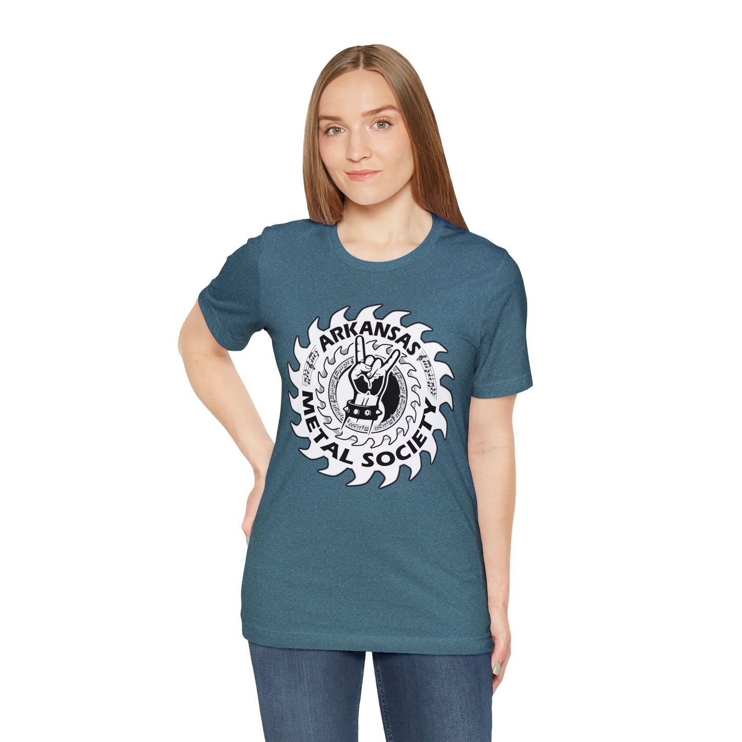 Arkansas Metal Society Unisex Jersey Short Sleeve Tee