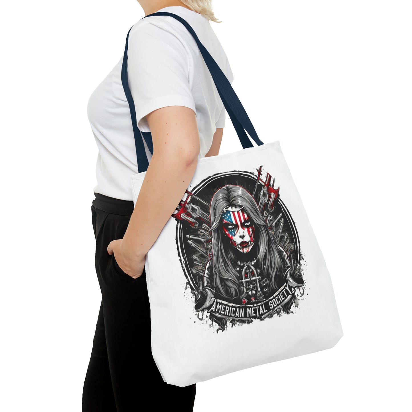 American Metal Society Tote Bag (AOP)