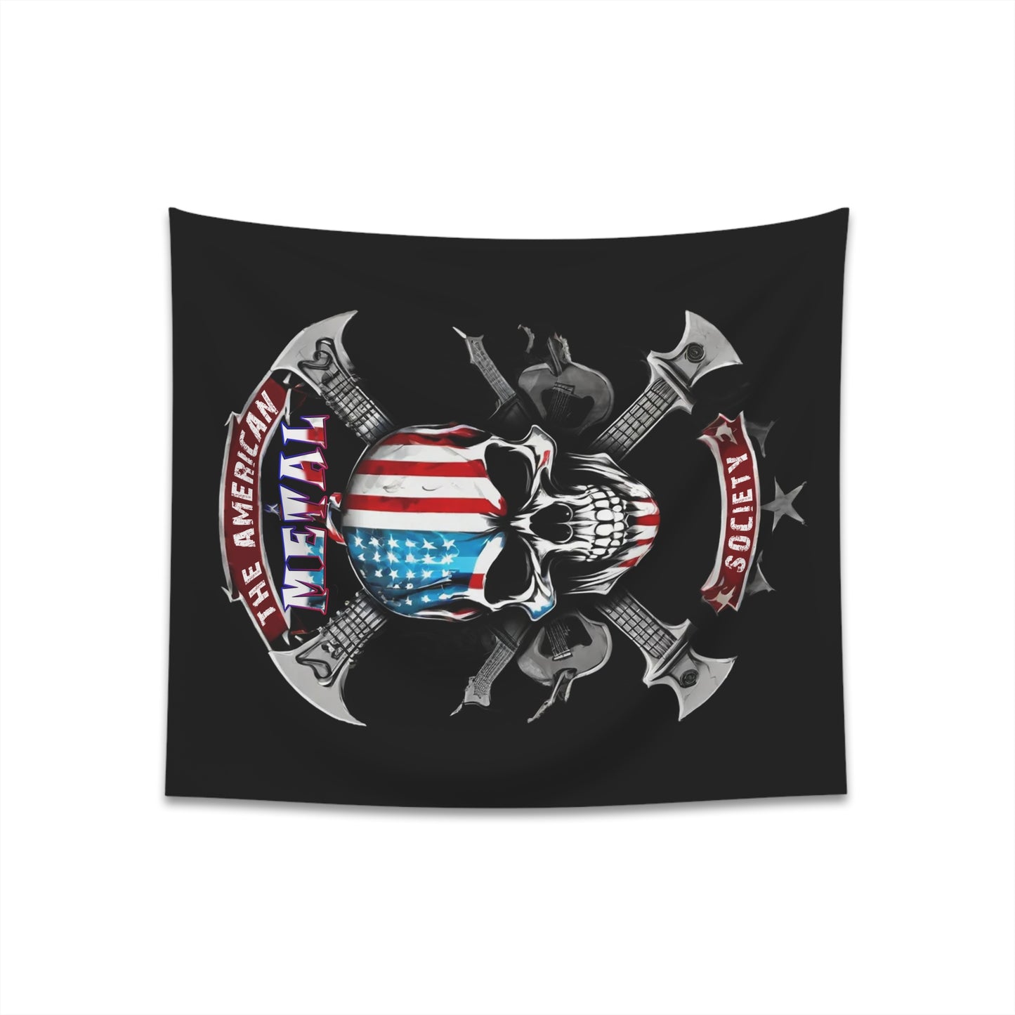 American Metal Society Printed Wall Tapestry