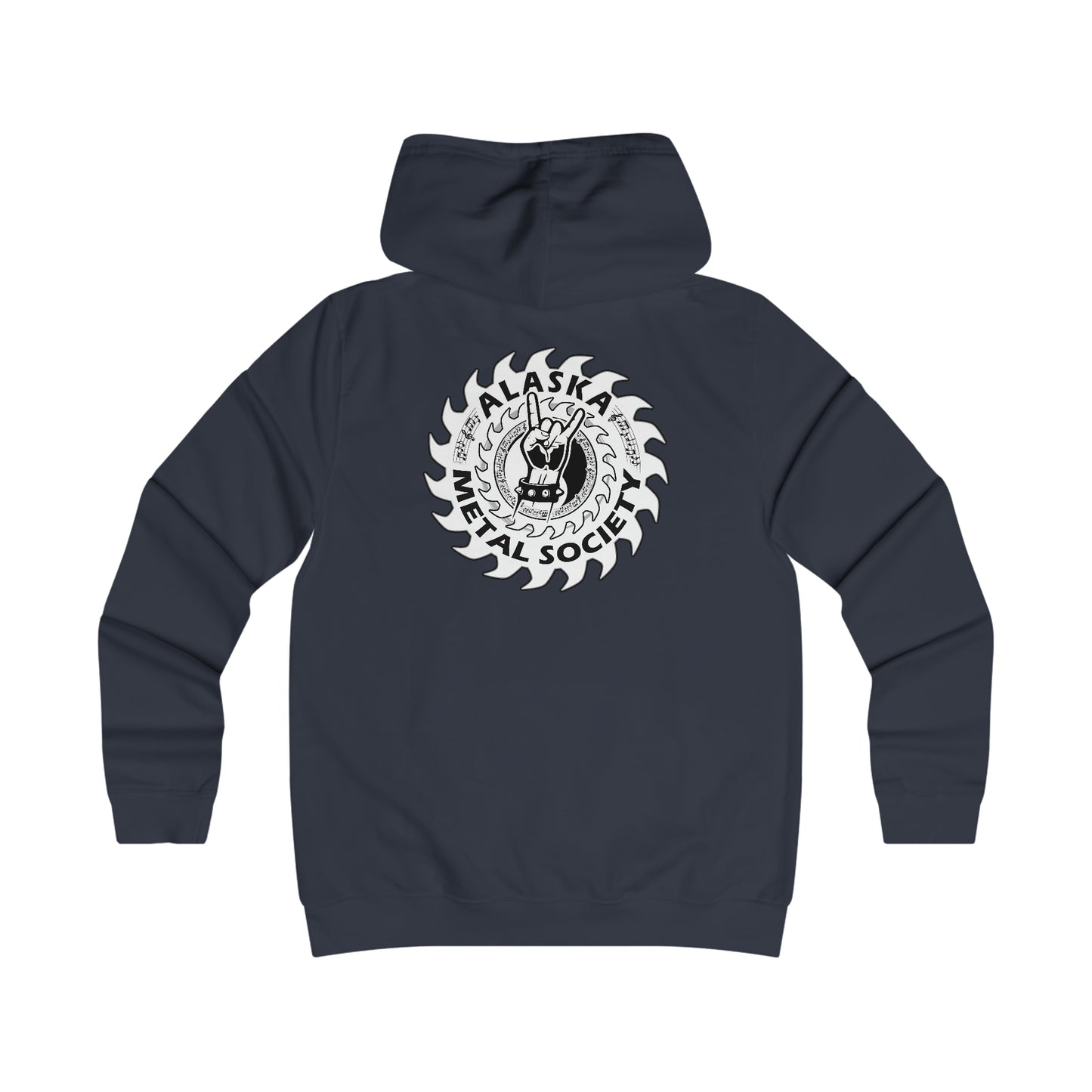 Alaska Metal Society Girlie College Hoodie