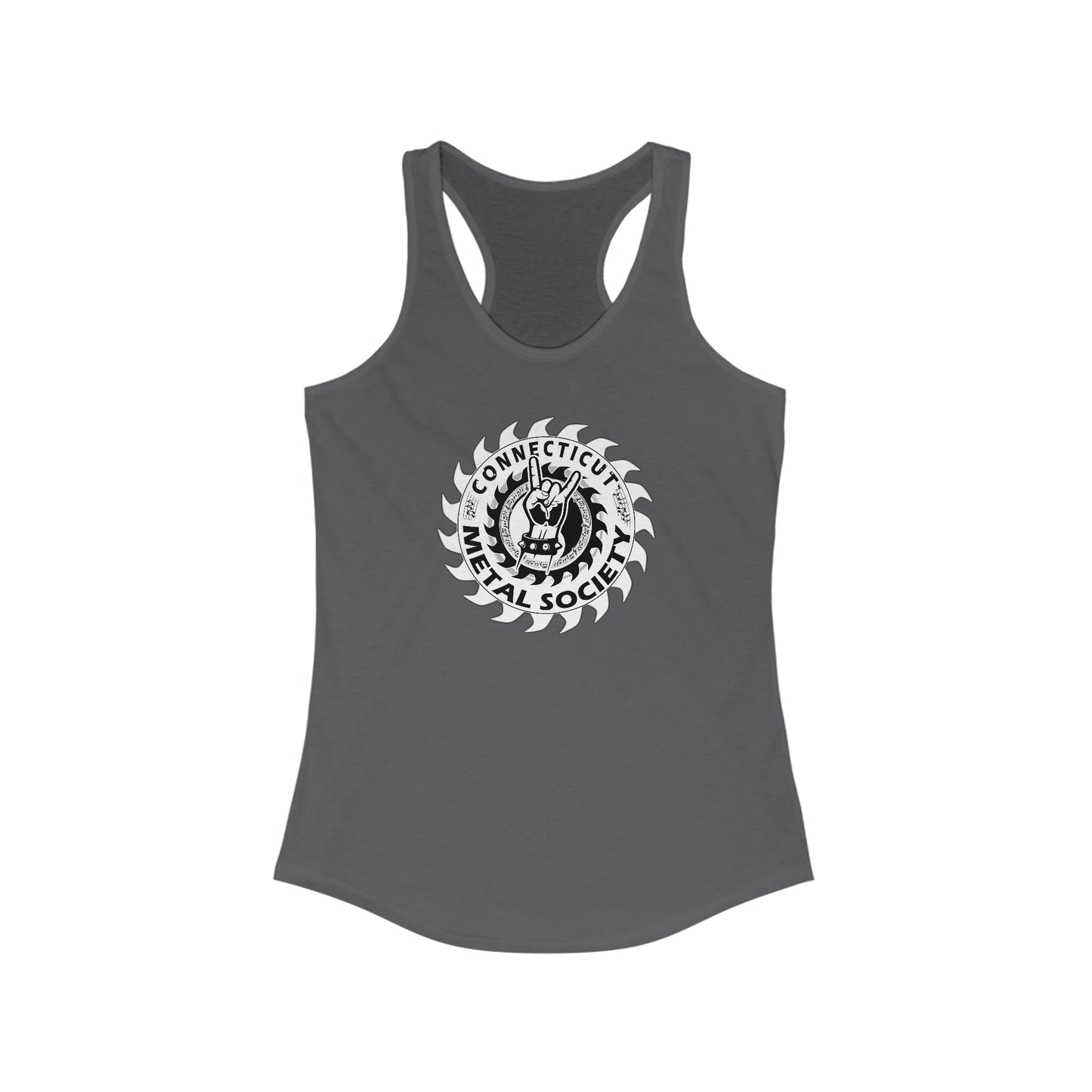 Connecticut Metal Society Women's Ideal Racerback Tank