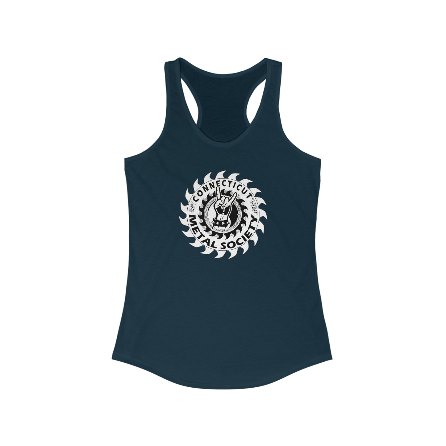 Connecticut Metal Society Women's Ideal Racerback Tank