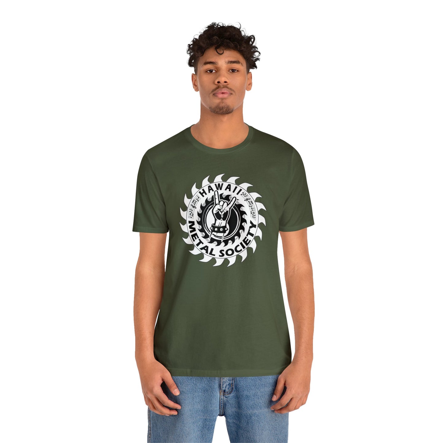 Hawaii Metal Society Unisex Jersey Short Sleeve Tee