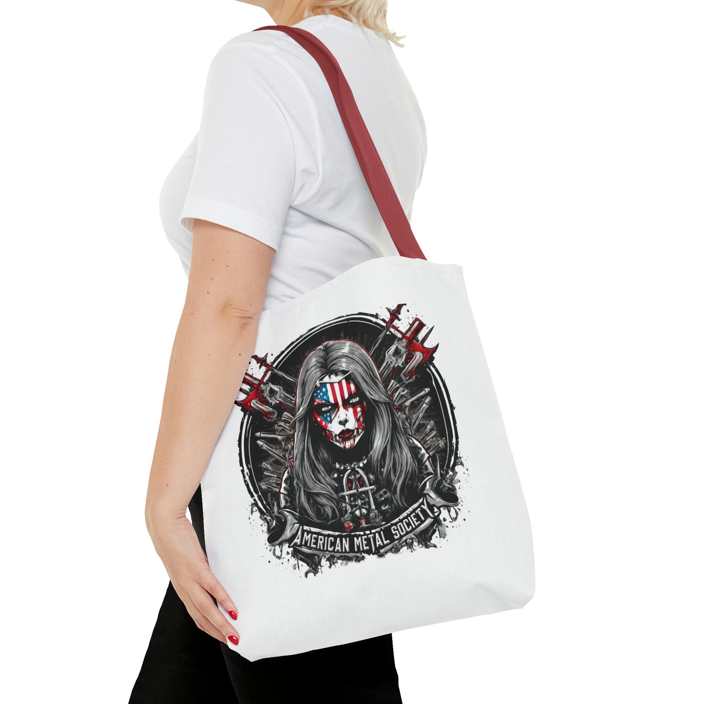 American Metal Society Tote Bag (AOP)