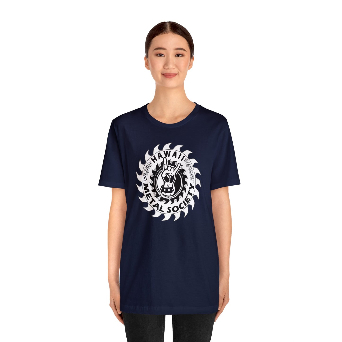 Hawaii Metal Society Unisex Jersey Short Sleeve Tee