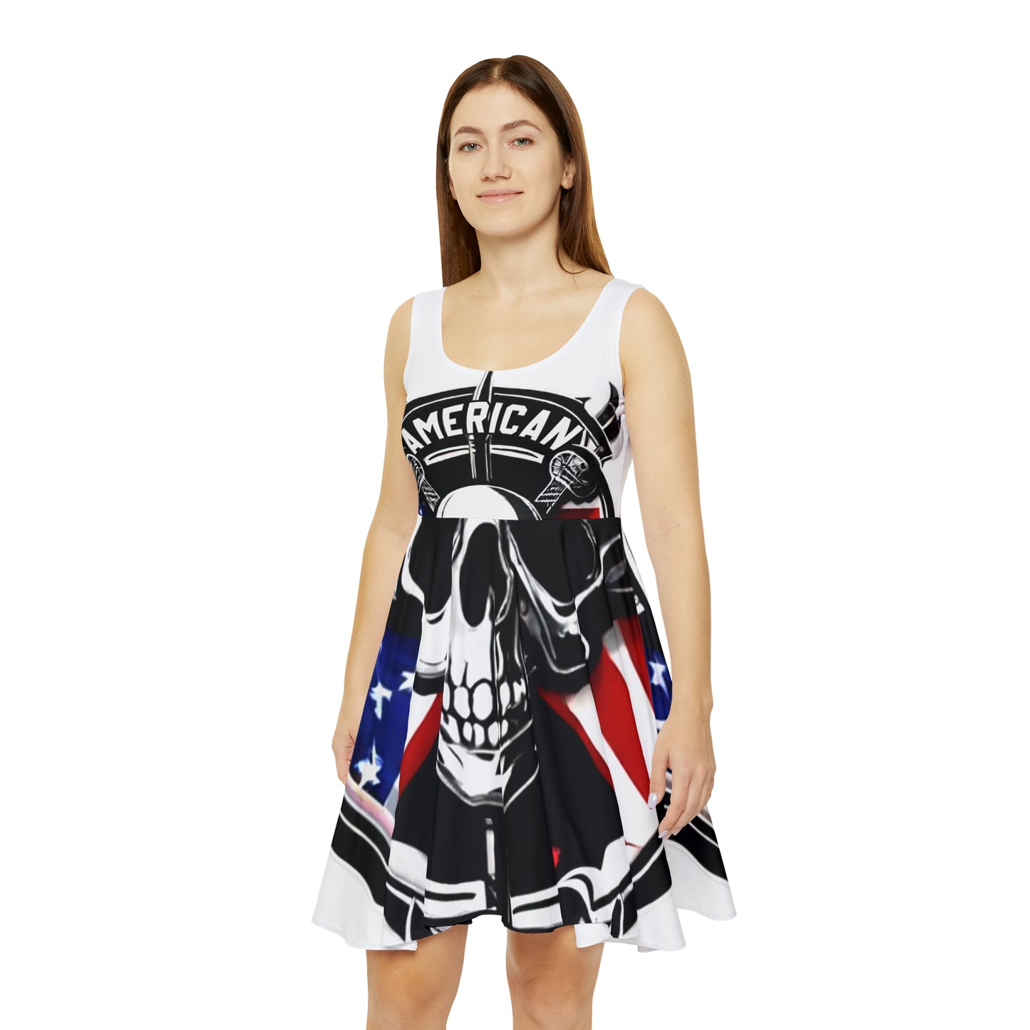 American Metal Society Women's Skater Dress (AOP)