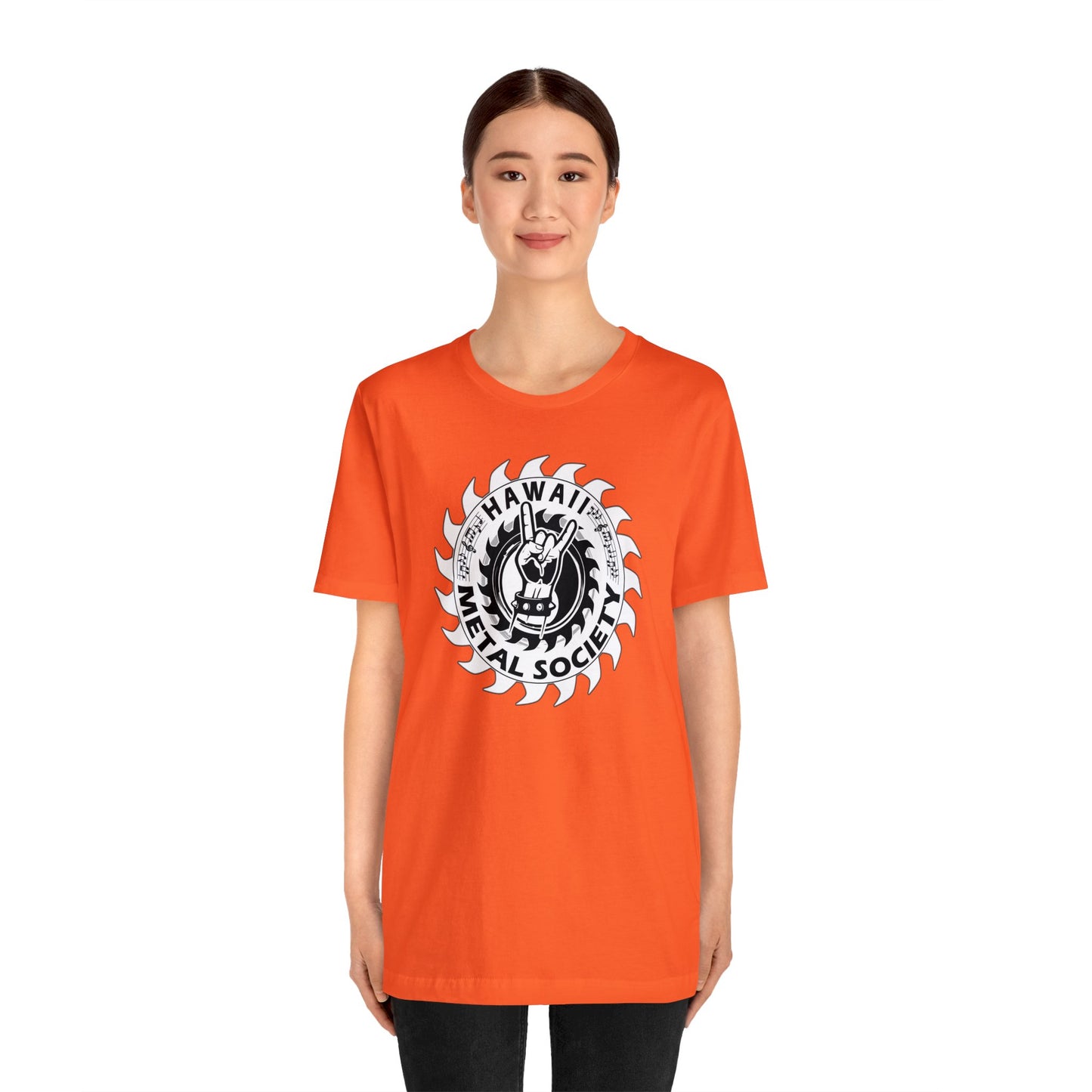 Hawaii Metal Society Unisex Jersey Short Sleeve Tee