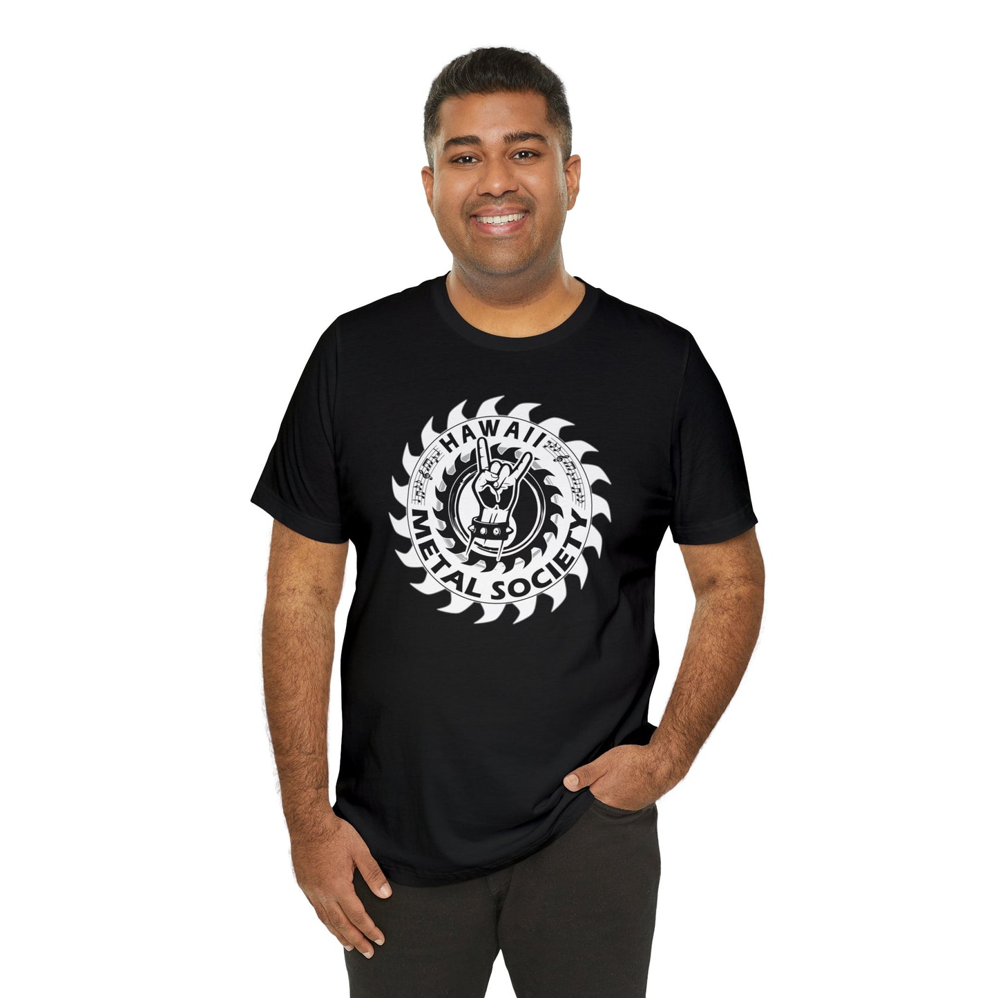 Hawaii Metal Society Unisex Jersey Short Sleeve Tee