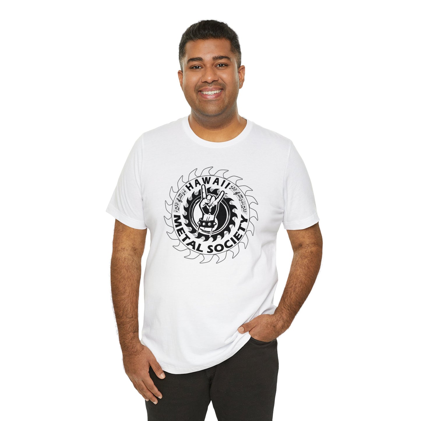 Hawaii Metal Society Unisex Jersey Short Sleeve Tee