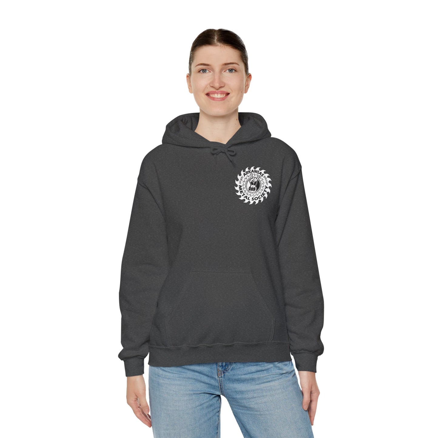 Arkansas Metal Society Unisex Heavy Blend™ Hooded Sweatshirt