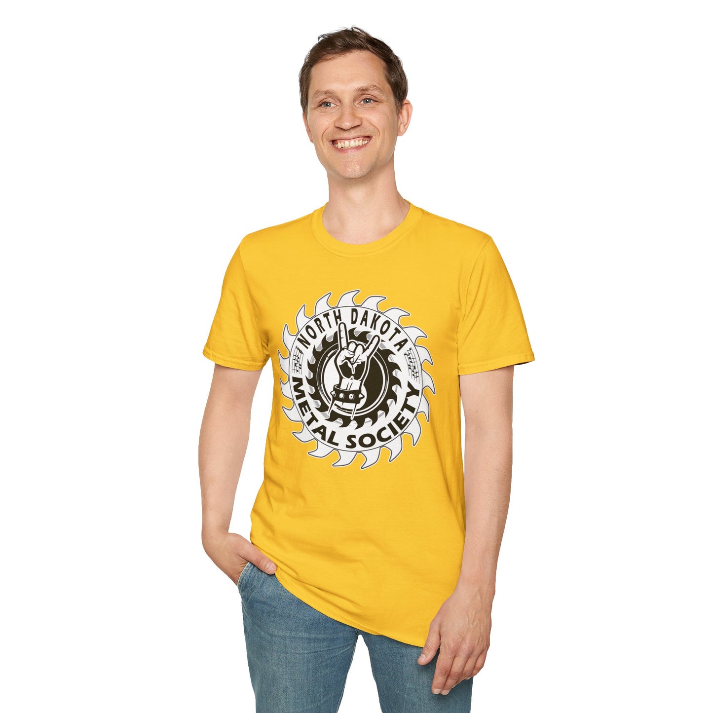 North Dakota Metal Society Unisex Soft style T-Shirt