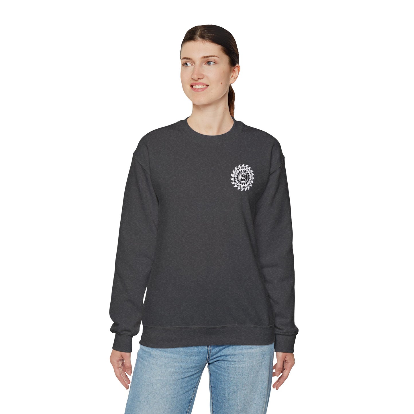 Georgia Metal Society Unisex Heavy Blend™ Crewneck Sweatshirt