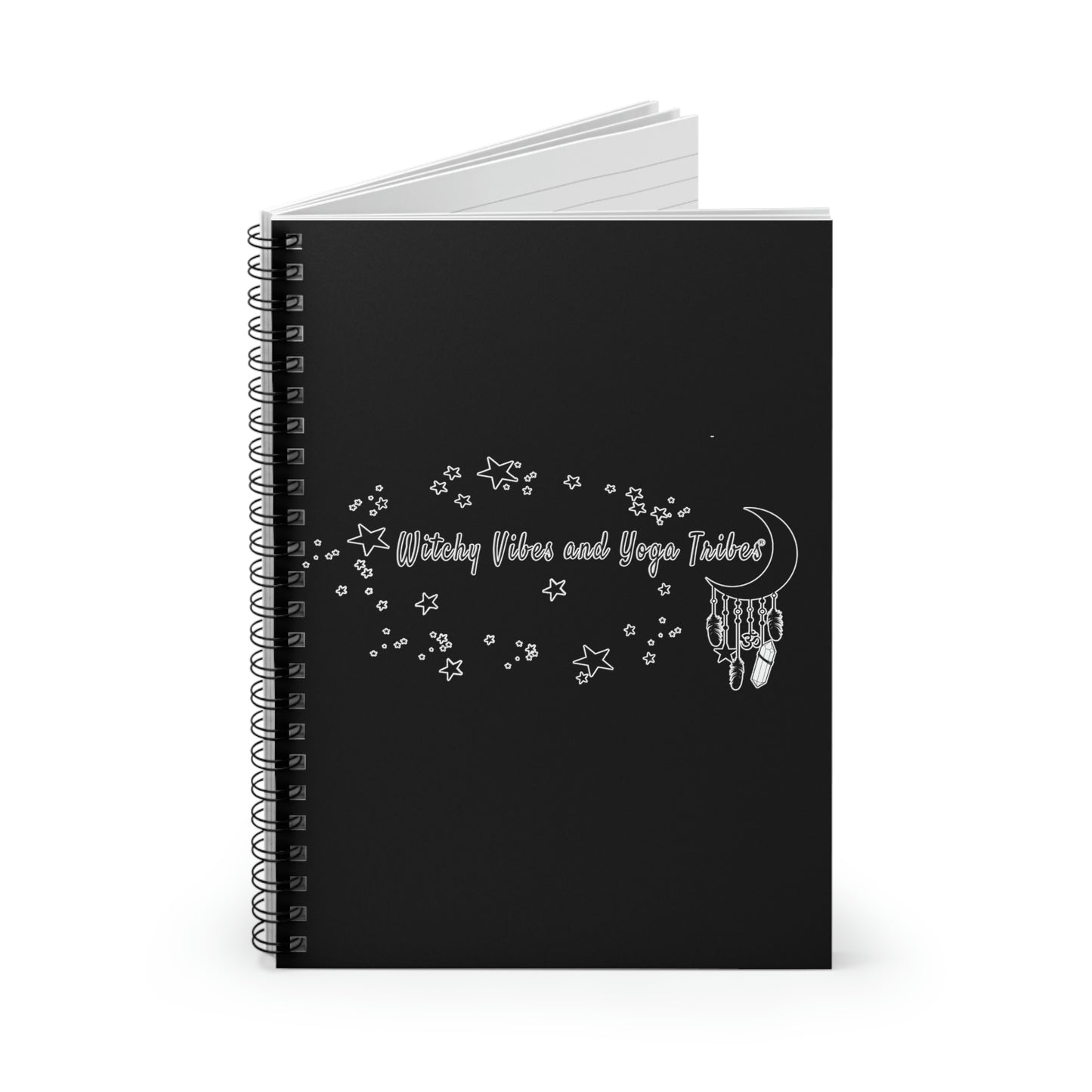 Witchy Vibes and Yoga Tribes Spiral Notebook - Ruled Line