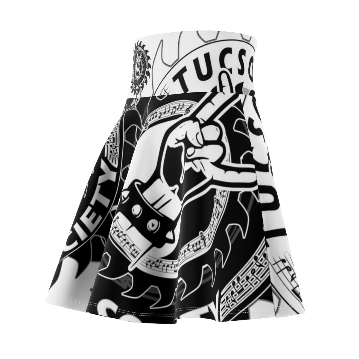 Tucson Metal Society Women's Skater Skirt