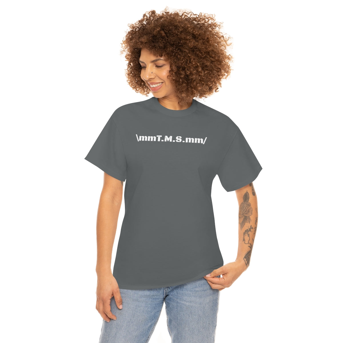 TMS Encrypted Unisex Heavy Cotton Tee