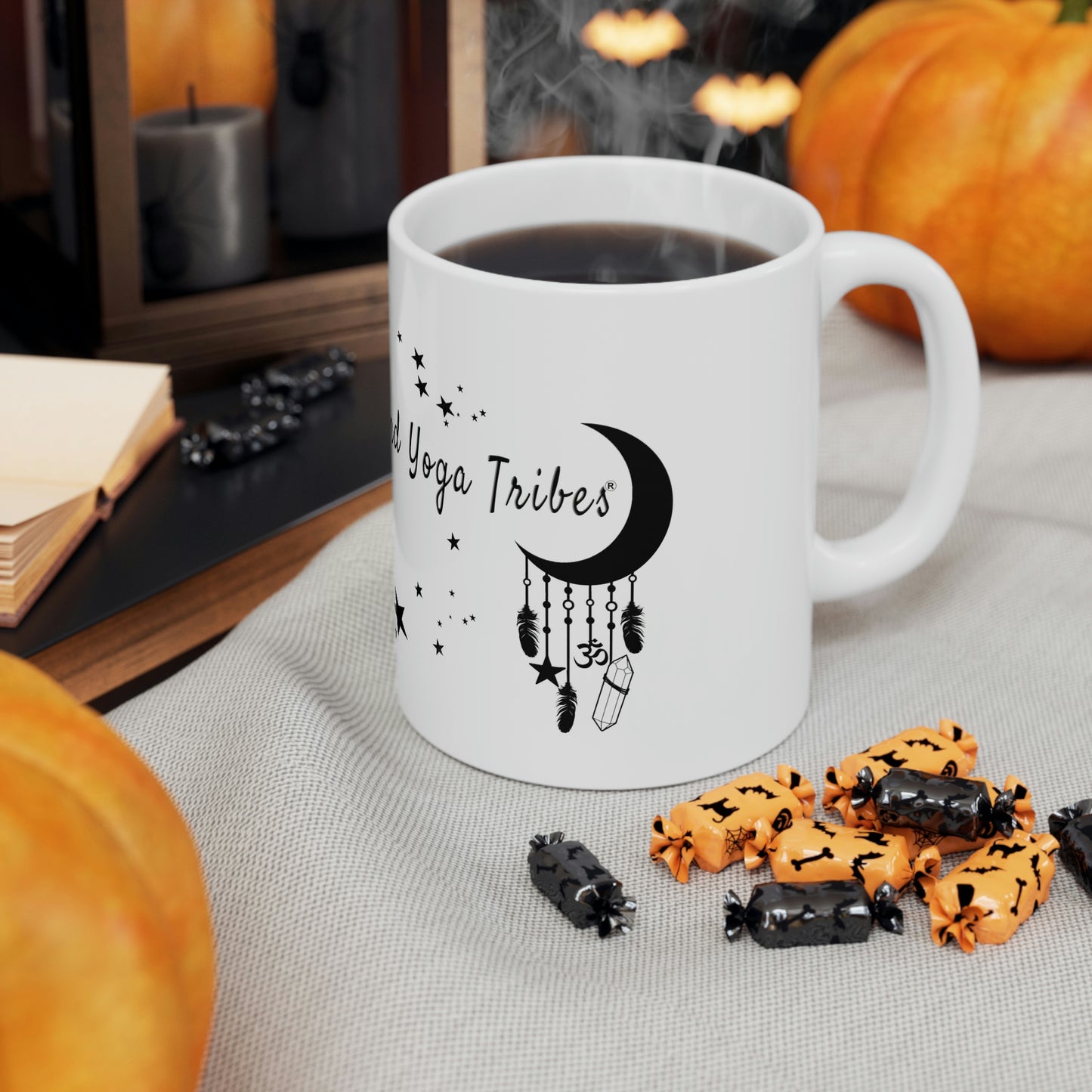 Witchy Vibes and Yoga Tribes Ceramic Mug 11oz