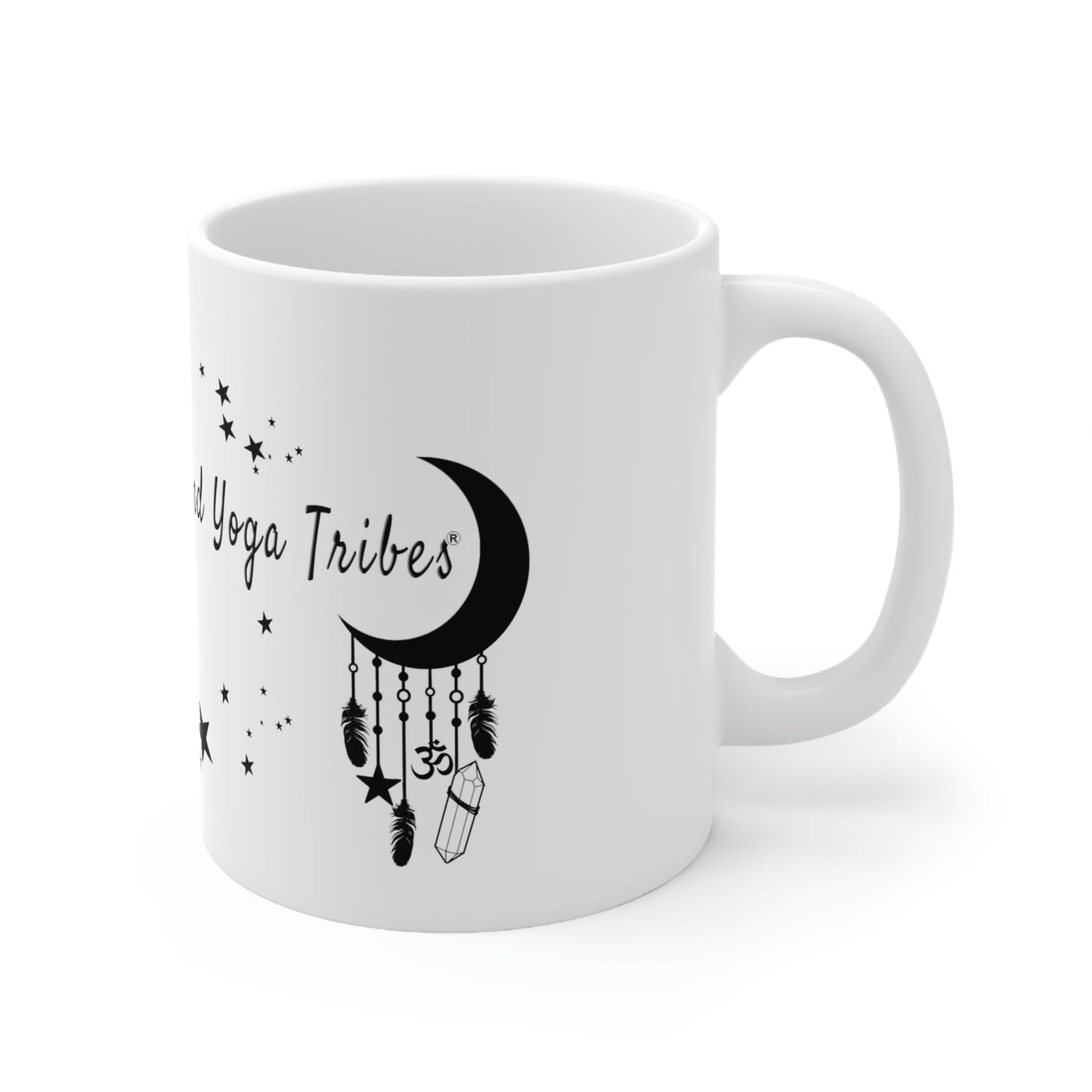 Witchy Vibes and Yoga Tribes Ceramic Mug 11oz