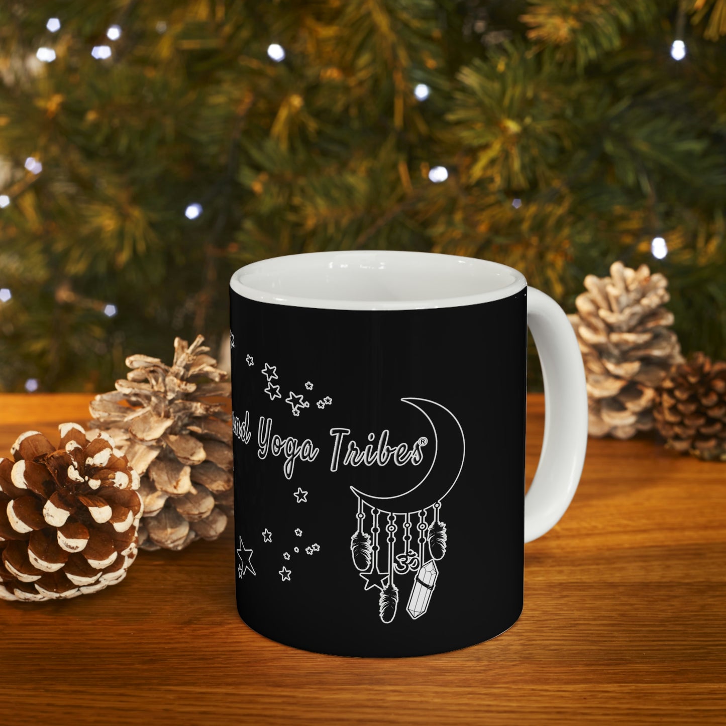 Witchy Vibes and Yoga Tribes Ceramic Mug 11oz