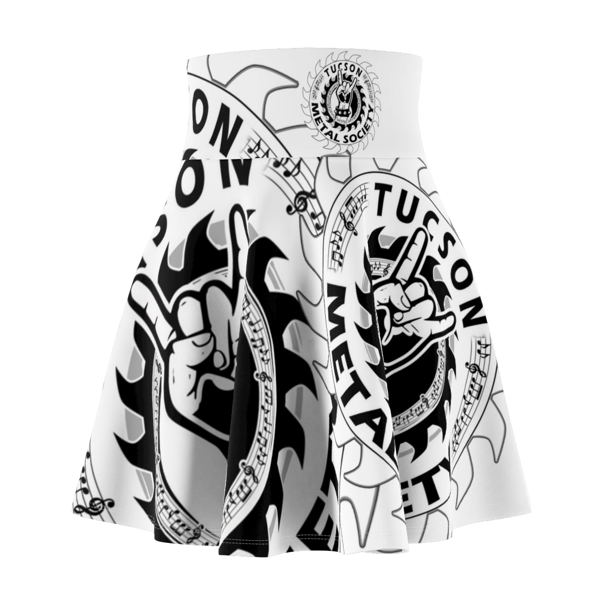 Tucson Metal Society Women's Skater Skirt