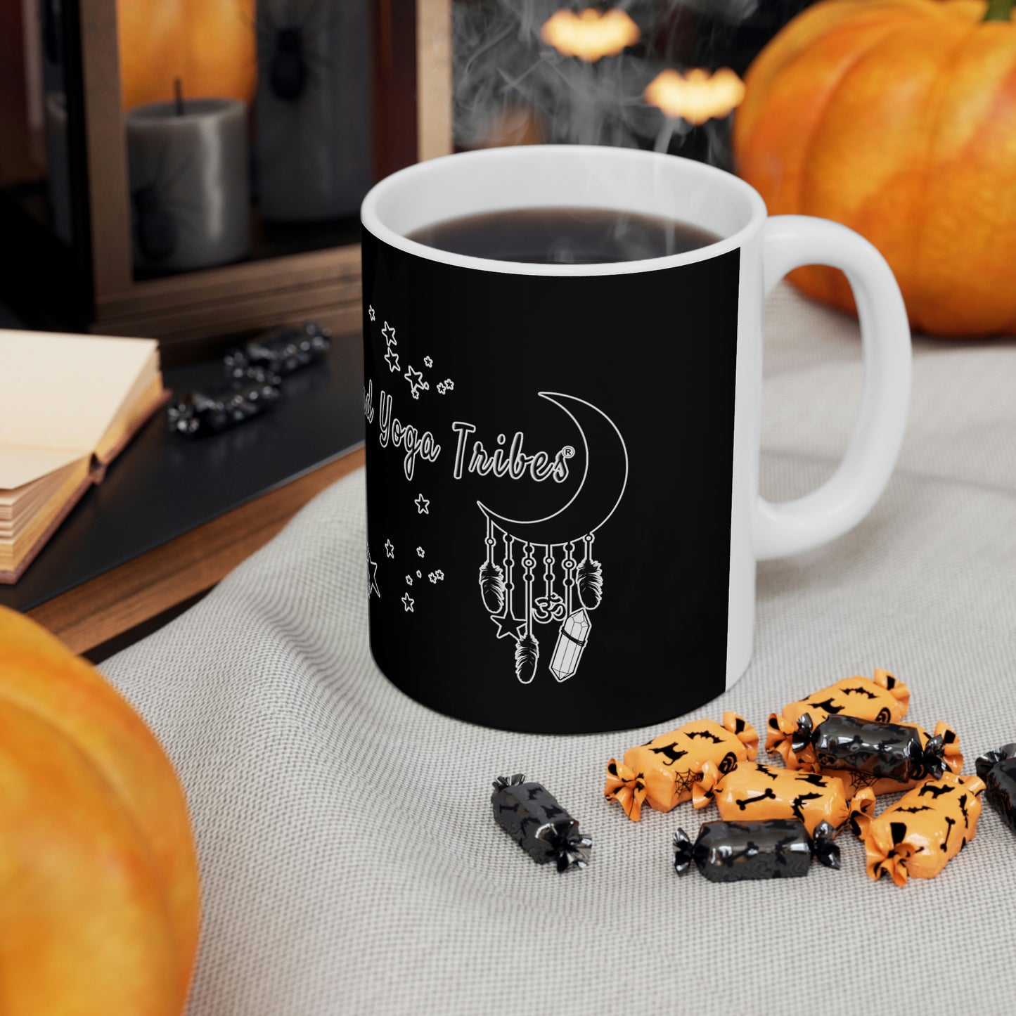 Witchy Vibes and Yoga Tribes Ceramic Mug 11oz