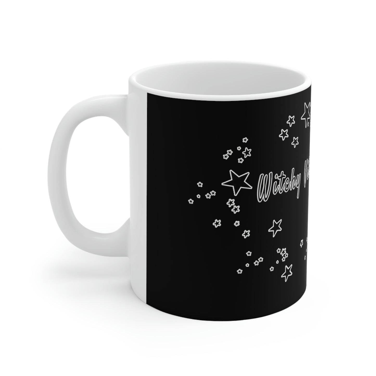 Witchy Vibes and Yoga Tribes Ceramic Mug 11oz