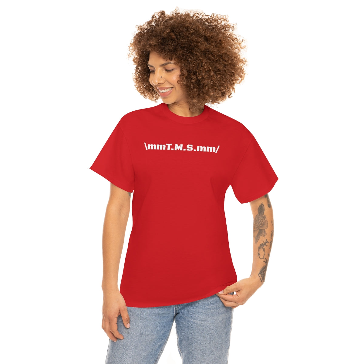 TMS Encrypted Unisex Heavy Cotton Tee