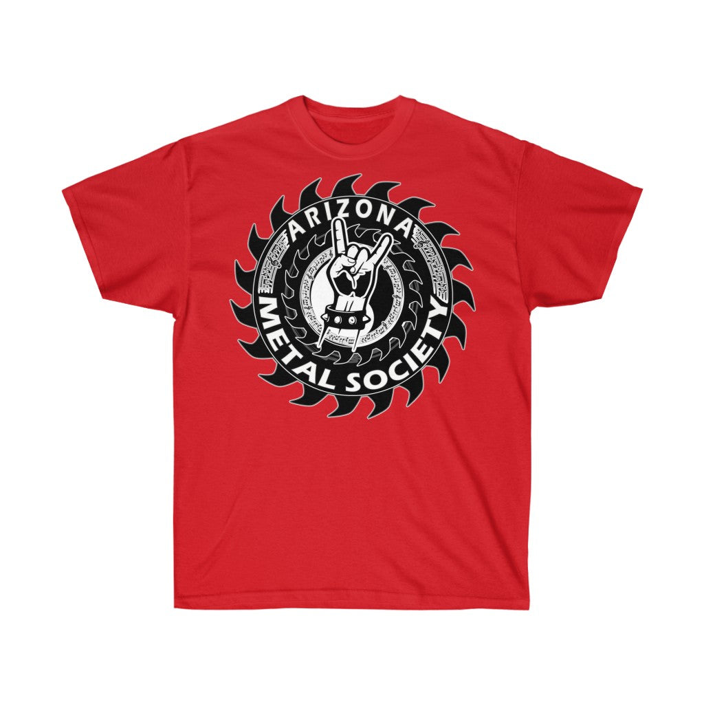 Arizona Metal Society T Shirt Black Logo