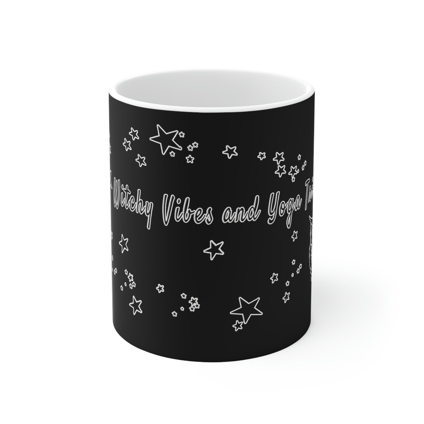 Witchy Vibes and Yoga Tribes Ceramic Mug 11oz