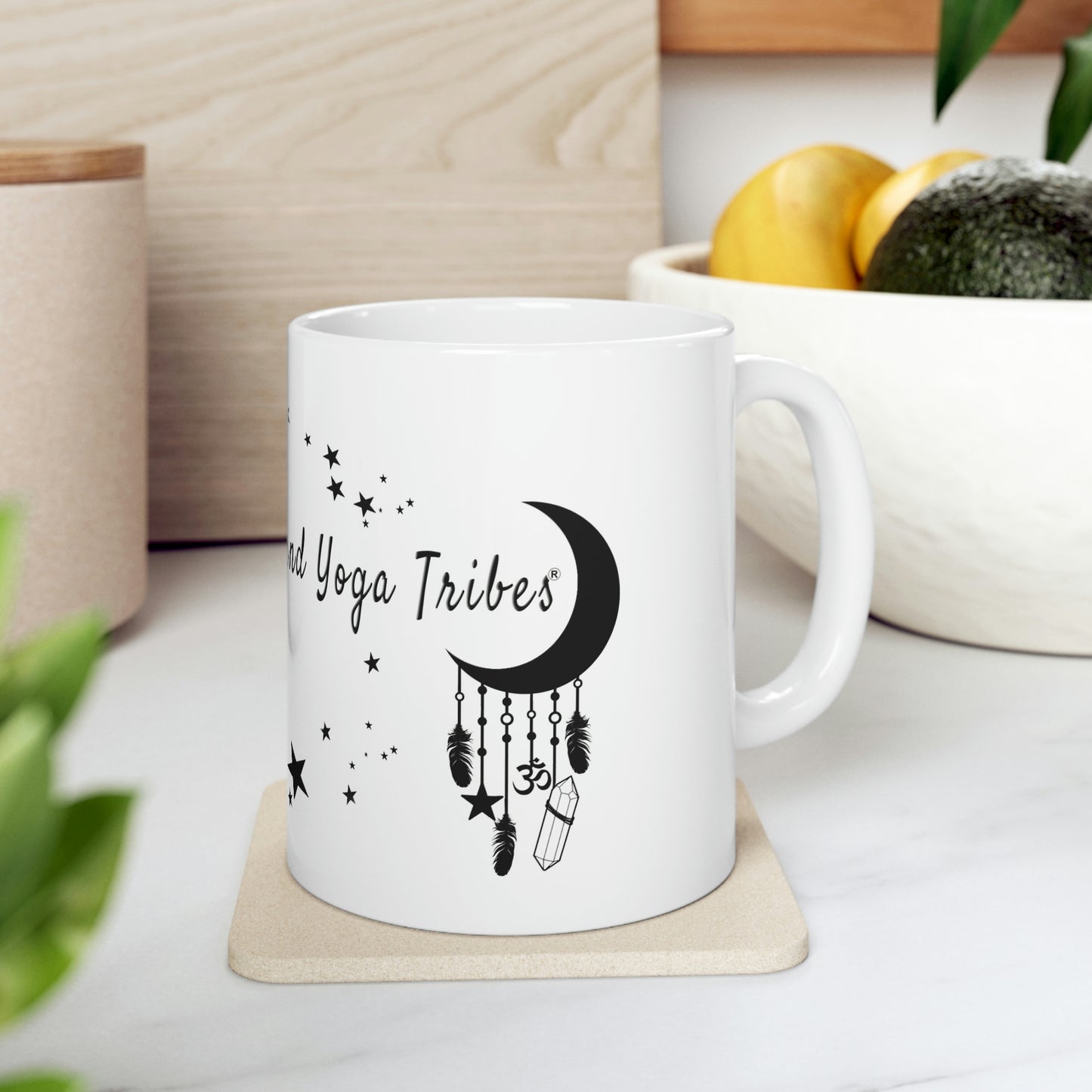 Witchy Vibes and Yoga Tribes Ceramic Mug 11oz