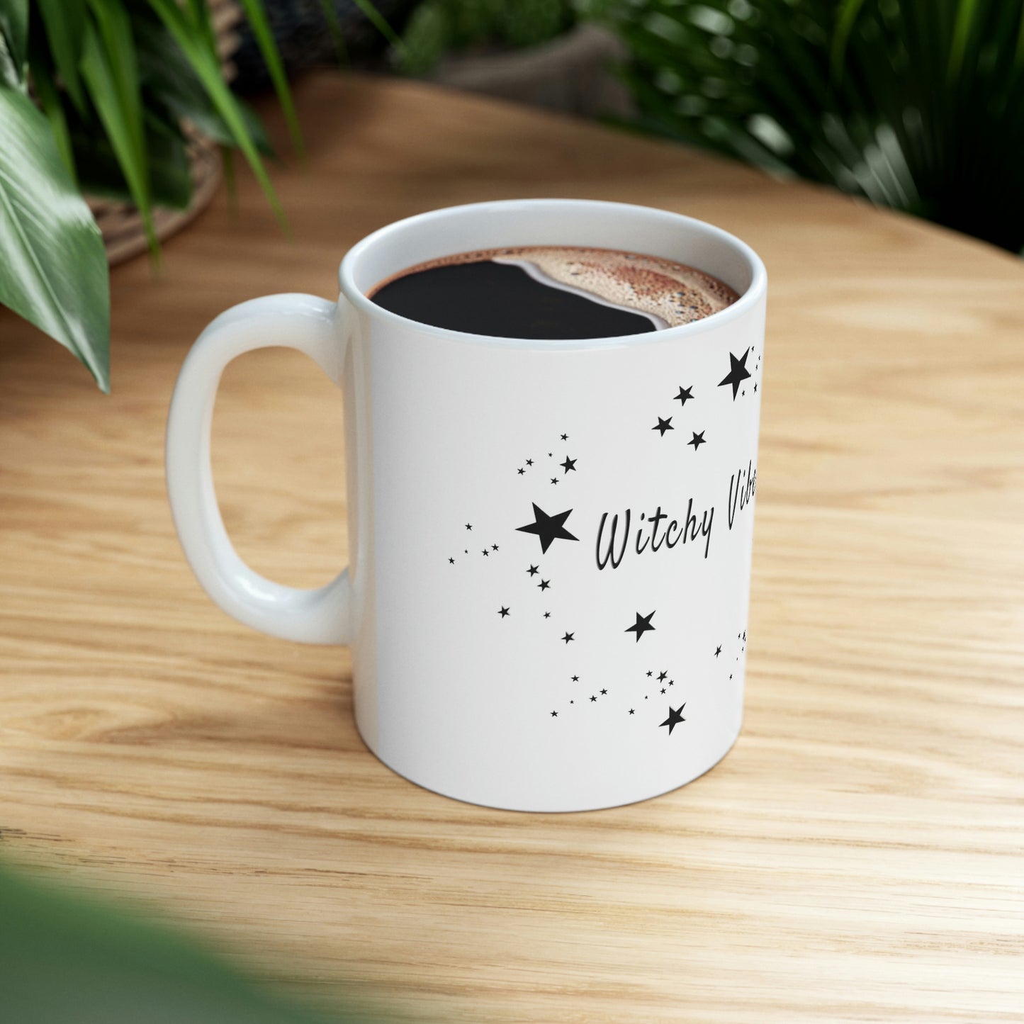 Witchy Vibes and Yoga Tribes Ceramic Mug 11oz