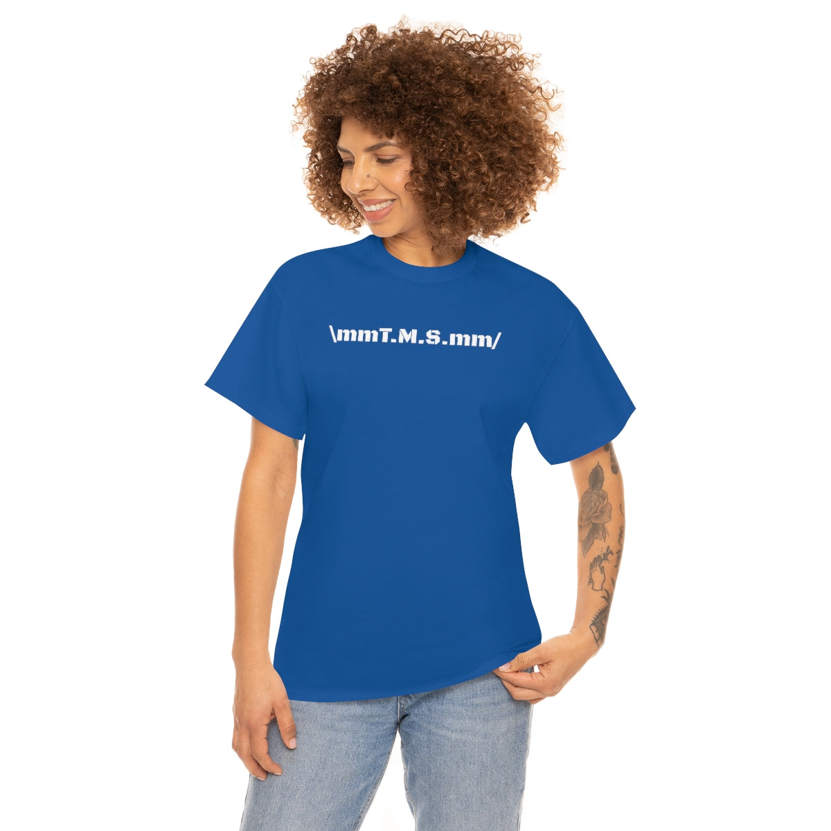 TMS Encrypted Unisex Heavy Cotton Tee