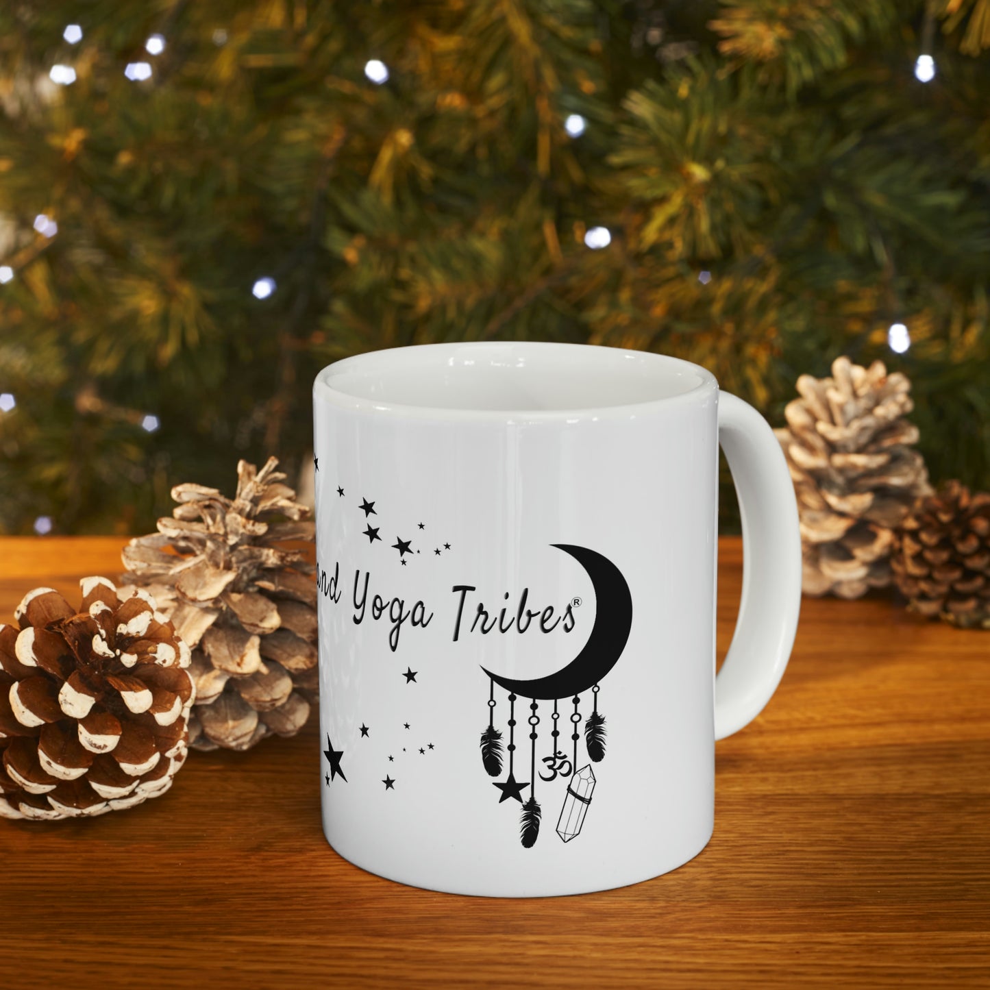 Witchy Vibes and Yoga Tribes Ceramic Mug 11oz