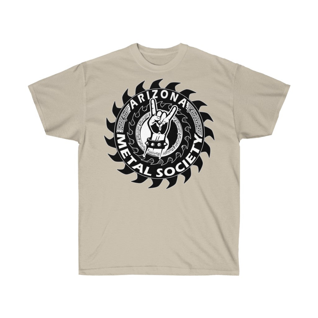 Arizona Metal Society T Shirt Black Logo